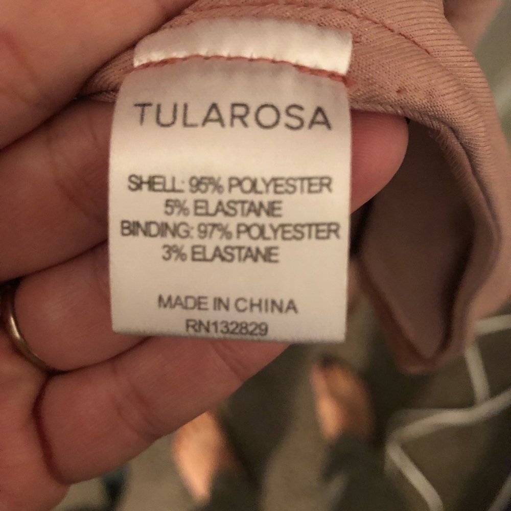 Tularosa Velour wrap dress - Picture 4 of 6